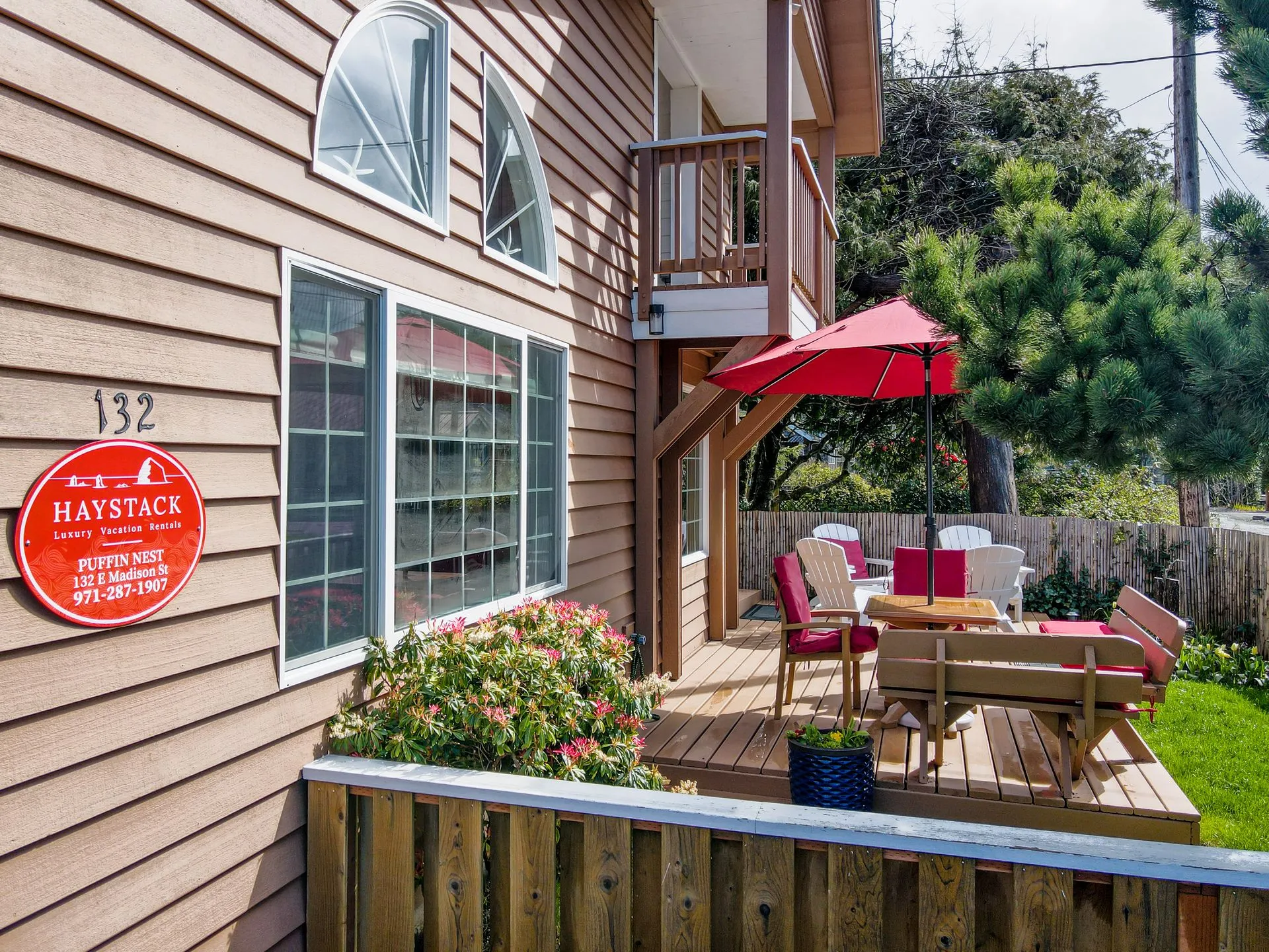 Vacation Rental in Cannon Beach, Puffin Nest exterior 4