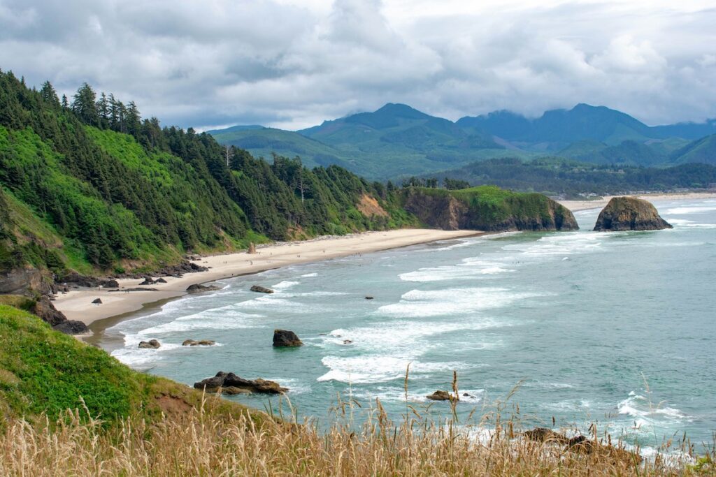 Hiking in Ecola Staet Park